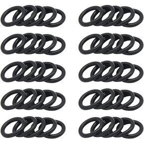 7/16 انش اي دي 5/8 انش او دي جي اي جو 3-3/4 انش حلقة دائرية بديلة لحزام الخصر (50 قطعة) in Kuwait