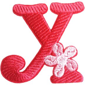 5 قطع من رقع حروف الشنيل بالأحرف الأولى من الحديد على رقع حروف لامعة ورقعة مطرزة وخياطة على رقع للملابس وحقيبة القميص (متعددة الألوان، E) in Kuwait