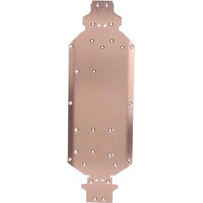 هيكل سيارة ريتو ايزي سبورتس آر سي، لوحة هيكل سفلي من سبائك الألومنيوم ترقية متوافق مع إكسسوارات WLtoys 124019 Rc in Kuwait