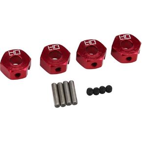 Hot Racing 12mm Aluminum Wheel Hub Adapter (4): 1/10 Granite, SENTON, HRAATF10A02 in Kuwait