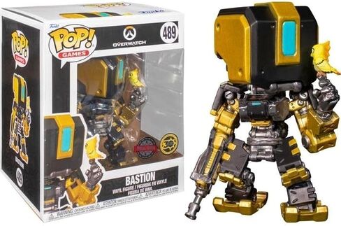 Funko Pop! Super: Blizzard 30th Anniversary Overwatch Bastion #489 - Exclusive Collectible Vinyl Figure in Saudi Arabia