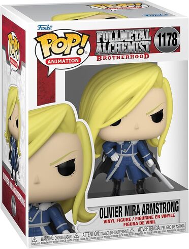 Funko Pop! Animation: Full Metal Alchemist: Brotherhood - Oliver Mira Armstrong in Saudi Arabia