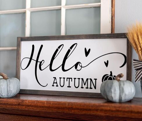 Whaline 12Pcs Fall Thanksgiving Stencil for Painting Pumpkin Autumn Leaves Squirrel Drawing Templates Stencils Reusable Blessed Give Thanks Harvest Stencil for DIY Art Craft Farmhouse Decoration in Saudi Arabia