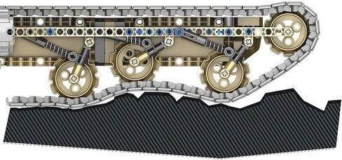 لعبة تركيب بريكس بريكس بريموت كنترول من بو تويز، 1276 قطعة معركة عسكرية "ستورم اوف ذا ديزارت" طقم دبابة مع بطارية قابلة لإعادة الشحن، بناء الألعاب بنفسك in Kuwait