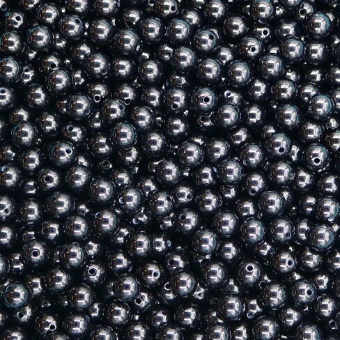200 Pieces 12mm Acrylic Beads with 2.0mm Large Hole, Multicolor Mix Acrylic Round Loose Spacer Beads for Bracelets Necklaces Earring Jewelry Making Supplies - Assorted Color Random Quantity in Kuwait