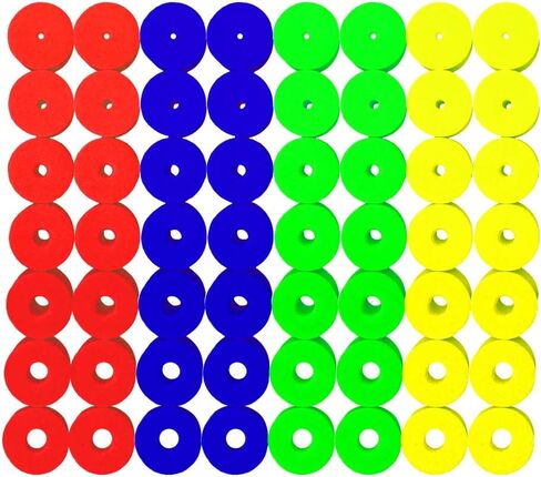 سدادات مخيطة متعددة الألوان ZH سدادات إبر ✿ 5/3.5/4.5/5.5/6.5/7.5/8.5مم للحياكة/السروكيه/إلخ. هدية للحياكة. in Kuwait