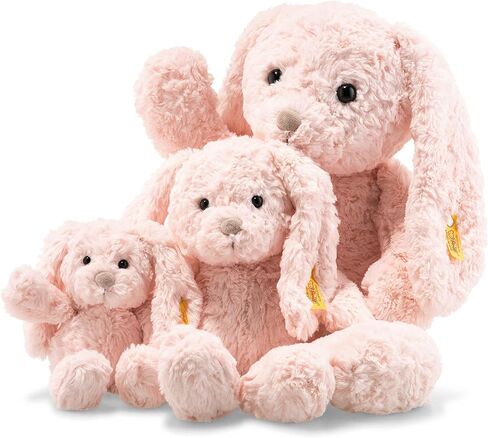 Steiff Tilda Rabbit: Premium Stuffed Animal (Pink, 12"), Soft & Cuddly Plush Toy for Kids in Kuwait