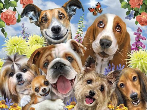 Ceaco - Selfies - Puppy Love - 550 Piece Jigsaw Puzzle in Saudi Arabia