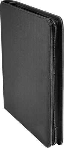 PAKESI 12 Pocket Trading Card Album Folder Card Collection Binder with 20 Removable Sheets Holds Up to 480 Cards - 360 Side Loading Pocket Binder for TCG -BLACK-P1 in Kuwait