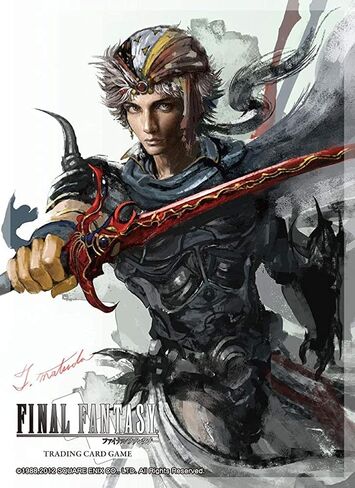 Square Enix Glossy 60 ct Final Fantasy TCG: FFXII Fran & Balthier حزمة فردية لحافظات البطاقات ذات الحجم القياسي in Kuwait