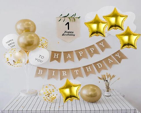 10 قطع بالون من رقائق الألومنيوم على شكل نجمة ذهبية مقاس 18 بوصة بالونات مايلر من رقائق الألومنيوم لتزيين عيد الميلاد السعيد in Kuwait