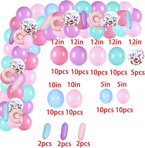 Sweet One Birthday Party Decorations Donut,Donut 1st Birthday Party Decorations,Sweet One Donut Decorations For 1st birthday,Dweet One Donut Themed Birthday Party Supplies in Kuwait
