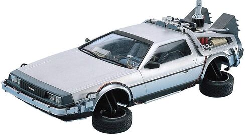 Aoshima 1/24 Scale Kit 11867 Back to The Future Part 2 Delorean in Saudi Arabia