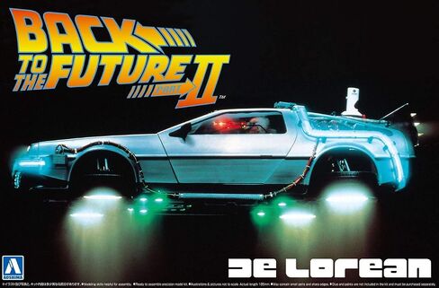 Aoshima 1/24 Scale Kit 11867 Back to The Future Part 2 Delorean in Saudi Arabia
