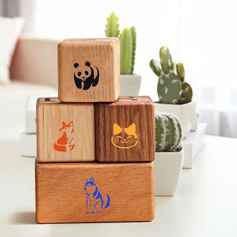 سريزدان 100 قطعة من قوالب استنسل صغيرة للحرف اليدوية قابلة لاعادة الاستخدام 3×3 انش، قوالب استنسل بلاستيكية للرسم والرسم للاطفال على الخشب والحرف اليدوية in Kuwait