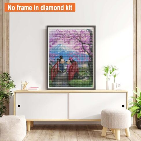 PALODIO DIY 5D مجموعة اللوحة الماسية للبالغين الفأر الكرتون الماس اللوحة الماس التطريز اللوحة الحرفية ديكور المنزل الجدار (الماس الفن 12 × 16 بوصة) in Kuwait