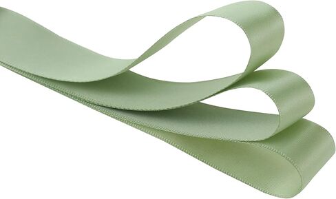 MAYREEL 7/8 Inch Terracotta Satin Ribbon Burnt Orange Double Faced for Gift Wrapping Crafts Wedding Hair Bows Bridal Bouquets Autumn Decorations 50 Yards in Saudi Arabia