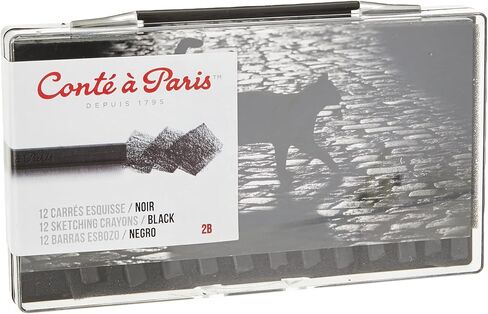 طقم سكيتش كراين 12 لون ابيض 2B in Kuwait