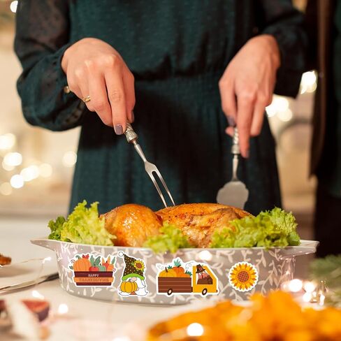 ملصقات عيد الشكر للأطفال، ملصقات زينة عيد الشكر، ملصقات الخريف للأطفال، 16 ورقة ملصقات ديك رومي لعيد الشكر السعيد لأظرف بطاقات الهدايا، لوازم الفصول الدراسية لحفلات عيد الشكر in Kuwait