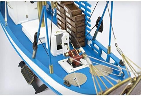 Artesanía Latina - مجموعة نماذج السفينة الخشبية - قارب صيد إسباني ومتوسطي، سفينة صيد Mare Nostrum - موديل 20100N، مقياس 1:35 - نماذج للتجميع - المستوى المتوسط in Kuwait