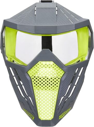 NERF Hyper Face-Mask - Breathable Design, Adjustable Head Strap, Green Team Color - for Teens,-Adults in Kuwait