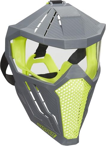 NERF Hyper Face-Mask - Breathable Design, Adjustable Head Strap, Green Team Color - for Teens,-Adults in Kuwait