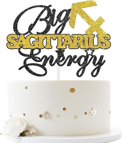 الشبت دال كبير القوس الطاقة كعكة توبر، نوفمبر ديسمبر القوس عيد ميلاد الحزب الديكور، زودياك علم التنجيم حفلة عيد ميلاد كعكة ديكور، الأبراج تحت عنوان لوازم عيد ميلاد in Kuwait
