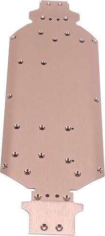 هيكل سيارة ريتو ايزي سبورتس آر سي، لوحة هيكل سفلي من سبائك الألومنيوم ترقية متوافق مع إكسسوارات WLtoys 124019 Rc in Kuwait