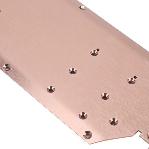 هيكل سيارة ريتو ايزي سبورتس آر سي، لوحة هيكل سفلي من سبائك الألومنيوم ترقية متوافق مع إكسسوارات WLtoys 124019 Rc in Kuwait