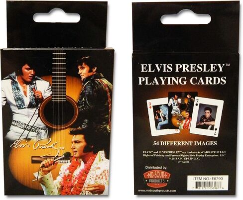Midsouth Products Elvis Playing Cards - Elvis Presley with 54 Images in Saudi Arabia