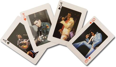 Midsouth Products Elvis Playing Cards - Elvis Presley with 54 Images in Saudi Arabia