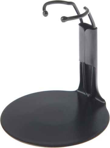 Plymor DSP-20B Black Adjustable Action Figure Stand, fits 3.75 and 4 inch Action Figures, Waist is 0.75 to 1 inches Wide, 2.5 to 3 inches Around, Pack of 2 in Saudi Arabia