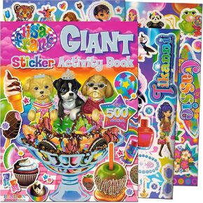 Lisa Frank Coloring & Activity Book with Stickers ~ Over 500 Stickers! in Kuwait