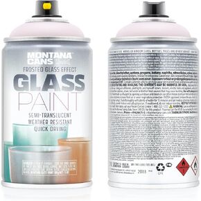 Montana Cans Montana EFFECT Glass Spray Paint, FROSTED - MATT ALMOND