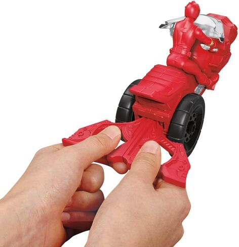 Power Rangers Dino Fury Rip N Go Sabertooth Battle Rider and Dino Fury Green Ranger 6-Inch-Scale Vehicle and Action Figure, Toys for Kids in Saudi Arabia