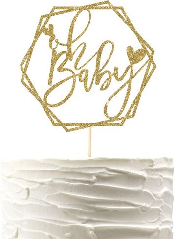 Oh baby cake topper,Boy or Girl Cake Topper,Oh Baby Shower Cake topper,Gender Reveal Baby Shower Party Decorations, Oh baby Gender Reveal Baby Shower Party Decorations. in Kuwait