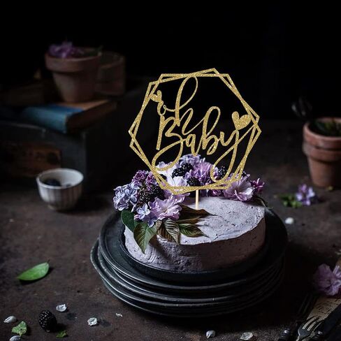 Oh baby cake topper,Boy or Girl Cake Topper,Oh Baby Shower Cake topper,Gender Reveal Baby Shower Party Decorations, Oh baby Gender Reveal Baby Shower Party Decorations. in Kuwait