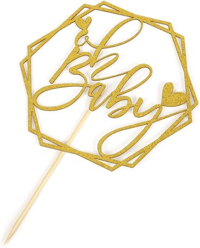 Oh baby cake topper,Boy or Girl Cake Topper,Oh Baby Shower Cake topper,Gender Reveal Baby Shower Party Decorations, Oh baby Gender Reveal Baby Shower Party Decorations. in Kuwait