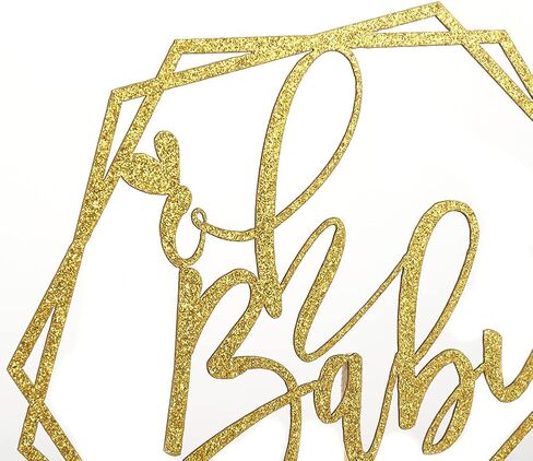 Oh baby cake topper,Boy or Girl Cake Topper,Oh Baby Shower Cake topper,Gender Reveal Baby Shower Party Decorations, Oh baby Gender Reveal Baby Shower Party Decorations. in Kuwait