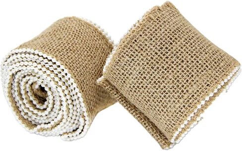 Burlap with Pearl - Beautiful Pearl is Perfect for a Myriad of Hand DIY Craft Projects. Wedding Burlap in Saudi Arabia
