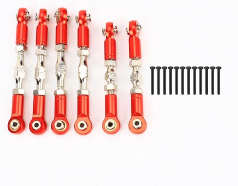 RCAWD Turnbuckles for Big Rock V3 3S & Typhon V3 3S & Typhon V3 MEGA 550 Linkages Upgrades, Tie Rods Set Toe Link for ARRMA 1/10 1/8 Parts #ARA330766 in Saudi Arabia
