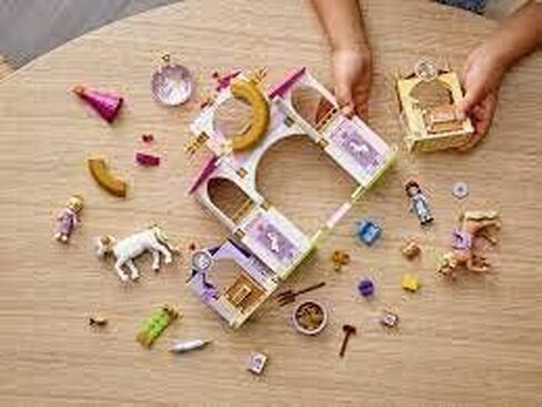 LEGO Disney Belle and Rapunzel’s Royal Stables 43195 Building Kit; Great for Inspiring Imaginative, Creative Play (239 Pieces) in Saudi Arabia