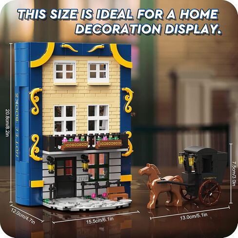 EDUCIRO Toys Building Blocks Set with Sherlock Holmes Book City, Great Gift Building Toys for Girls and Boys Age 8-14, Compatible with Lego Sets(680 Pieces) in Saudi Arabia