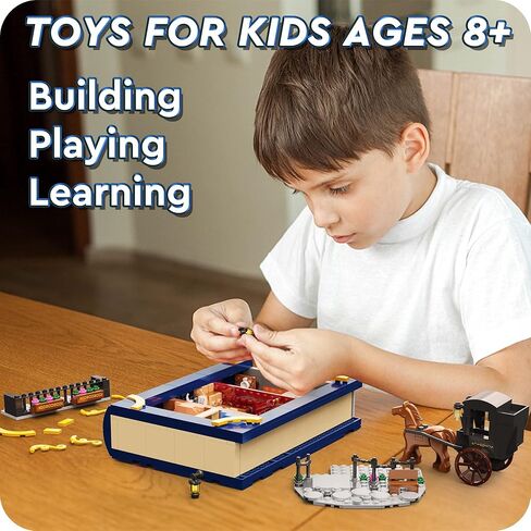 EDUCIRO Toys Building Blocks Set with Sherlock Holmes Book City, Great Gift Building Toys for Girls and Boys Age 8-14, Compatible with Lego Sets(680 Pieces) in Saudi Arabia