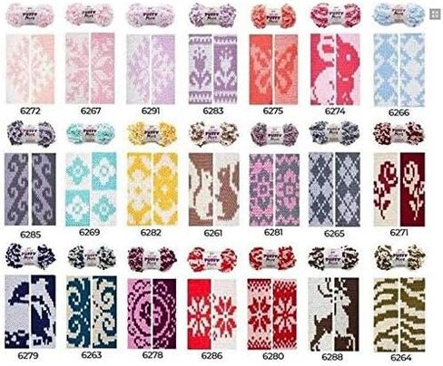 Alize Puffy More Yarn Loop Yarn Lot of 2skn 300gr 25yds 100% Micropolyester No Needles No Hooks Soft Yarn (6267) in Saudi Arabia