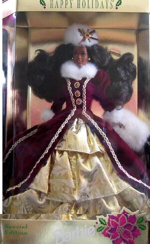 1996 African American Happy Holidays Barbie in Saudi Arabia
