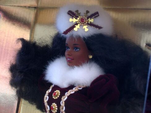 1996 African American Happy Holidays Barbie in Saudi Arabia