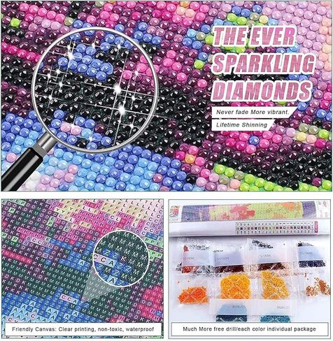 Loon 5D DIY Diamond Painting Kits, Real Image of a Common Loon Spreading Her Wings in The Morning Blurry Backgroundfor Home Wall Decor Full Drill Cross Stitch Gift 12"x16"Multicolor in Kuwait