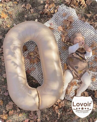 Lovoir 40 Inch Black Number Balloon 10 Large Size Jumbo Digit Mylar Foil Helium Black Balloons for 10th Birthday Party Celebration Decorations Graduations Anniversary Supplies Excellent Quality in Kuwait