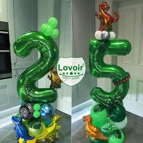 Lovoir 40 Inch Black Number Balloon 10 Large Size Jumbo Digit Mylar Foil Helium Black Balloons for 10th Birthday Party Celebration Decorations Graduations Anniversary Supplies Excellent Quality in Kuwait